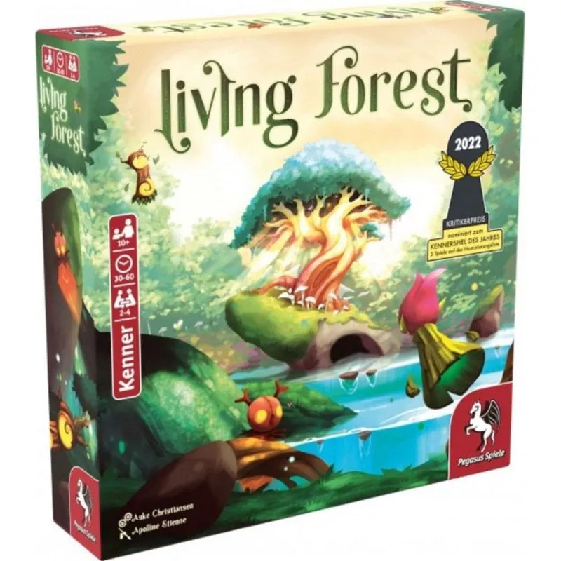 Gioco da tavolo Pegasus Living Forest per famiglia 2-4 giocatori 10 anni+