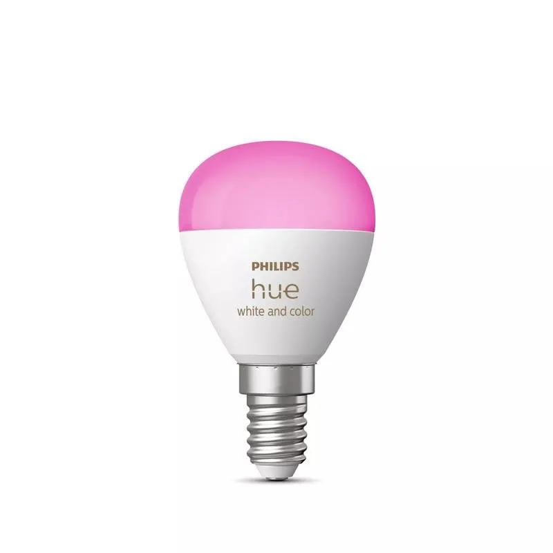 Lampadina intelligente Philips Hue P45 E14 White and Color Ambiance