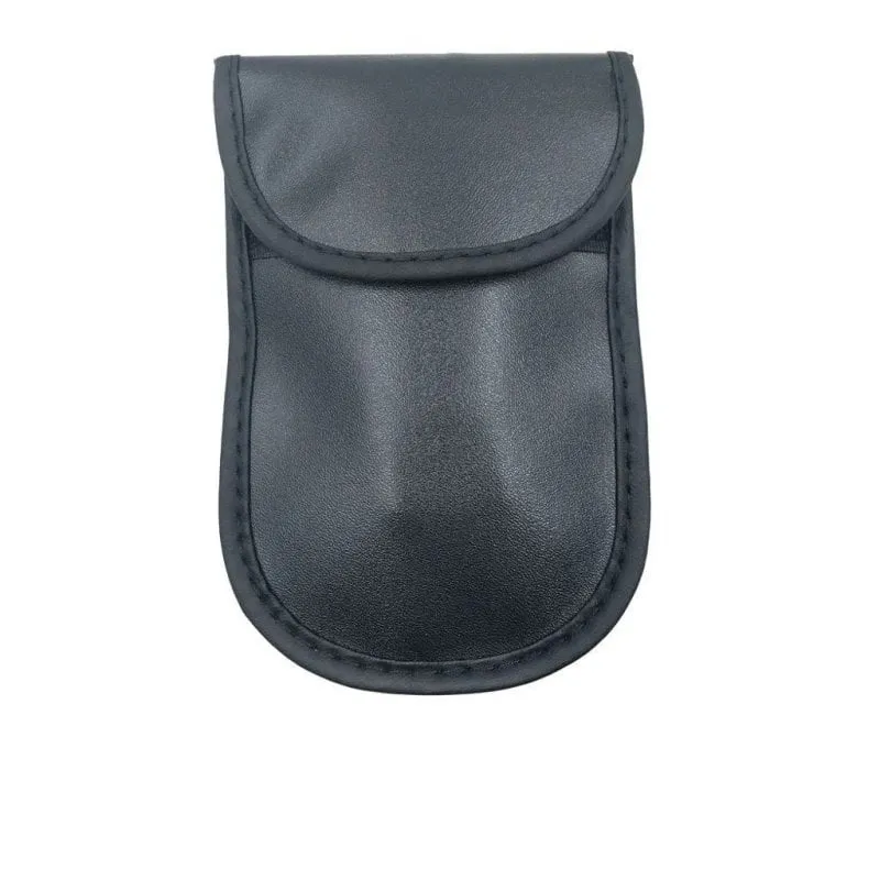 Scatola Antifurto Chiavi Auto Gabbia Faraday 14x10cm Nera
