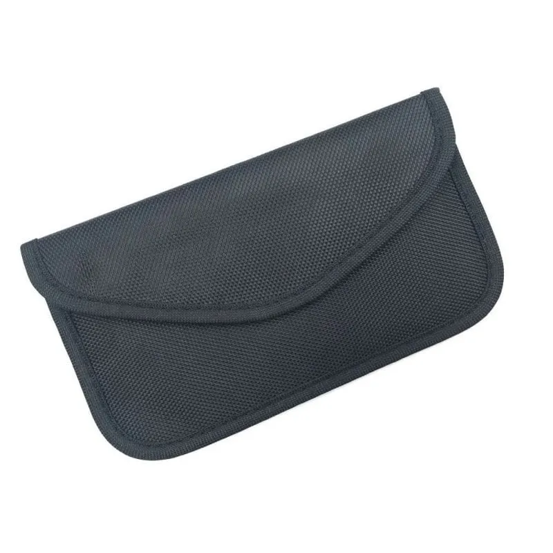 Custodia Faraday Antifurto per Chiavi Auto e Telefono 20 cm x 11 cm Nero