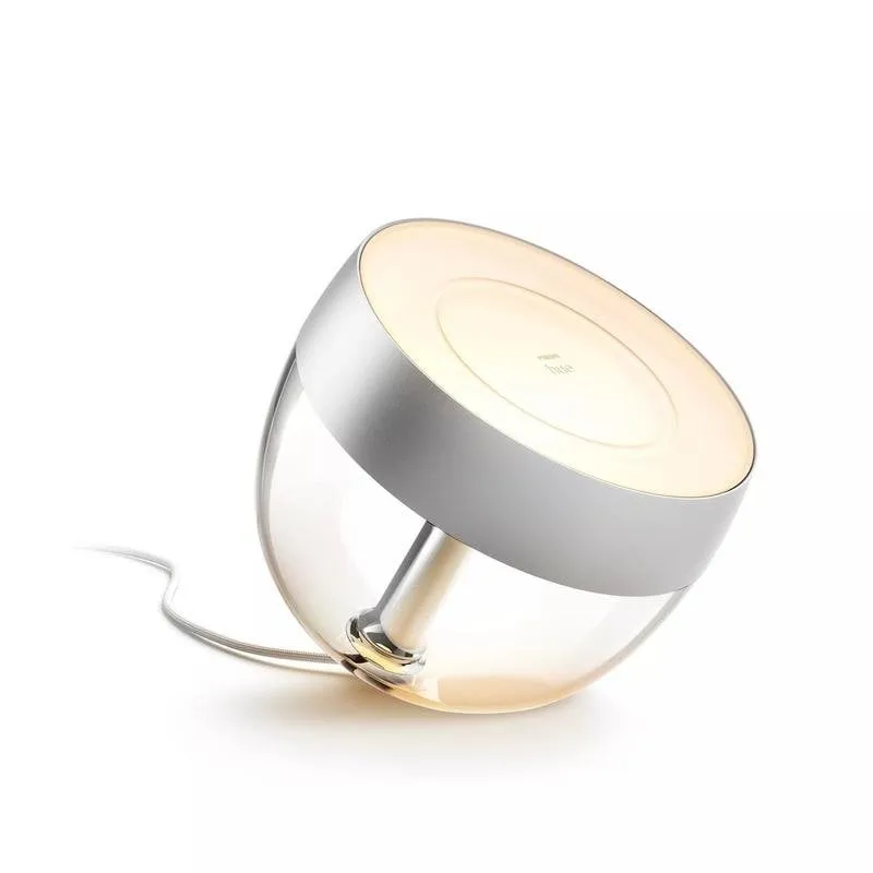 Lampada da tavolo intelligente Philips Hue Iris edizione speciale argento