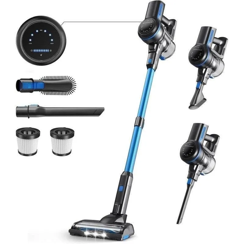 Aspirapolvere senza Fili Rolipo S7p 265W 45 minuti 26 kPa LED HEPA Autostabile