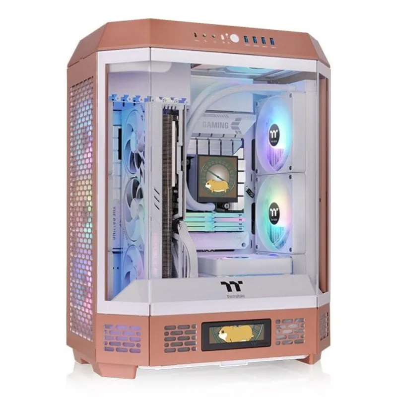 Case PC Thermaltake The Tower 600 Moca ATX Vetro Temperato Gaming