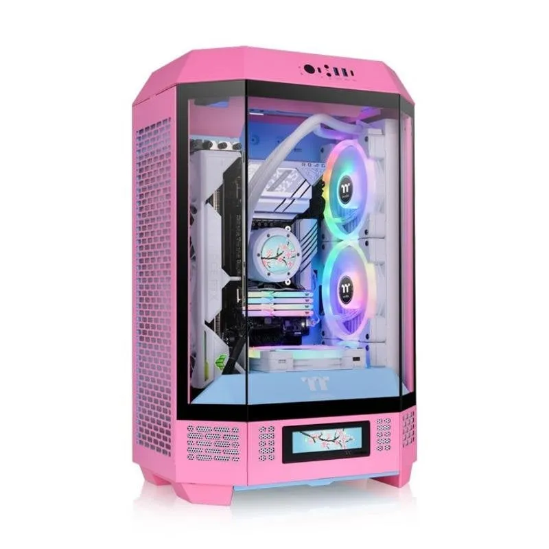 Case PC Thermaltake Tower 300 Bubble Pink Micro Torre Rosa