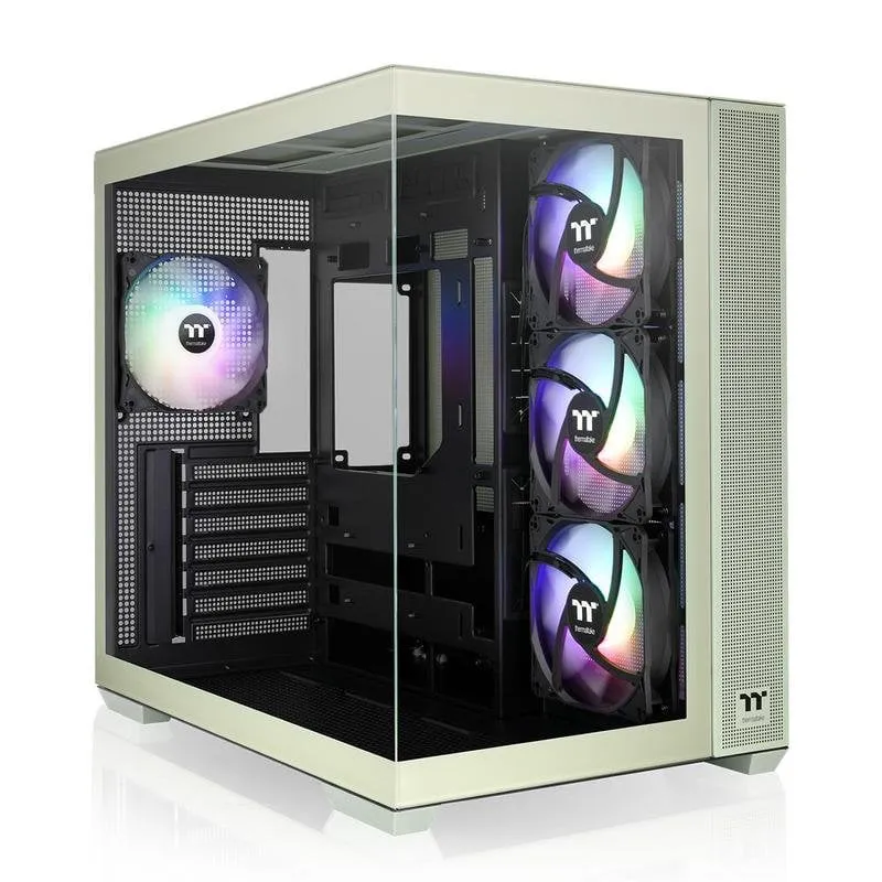 Case PC Thermaltake View 380 TG ARGB Matcha Green Midi Tower
