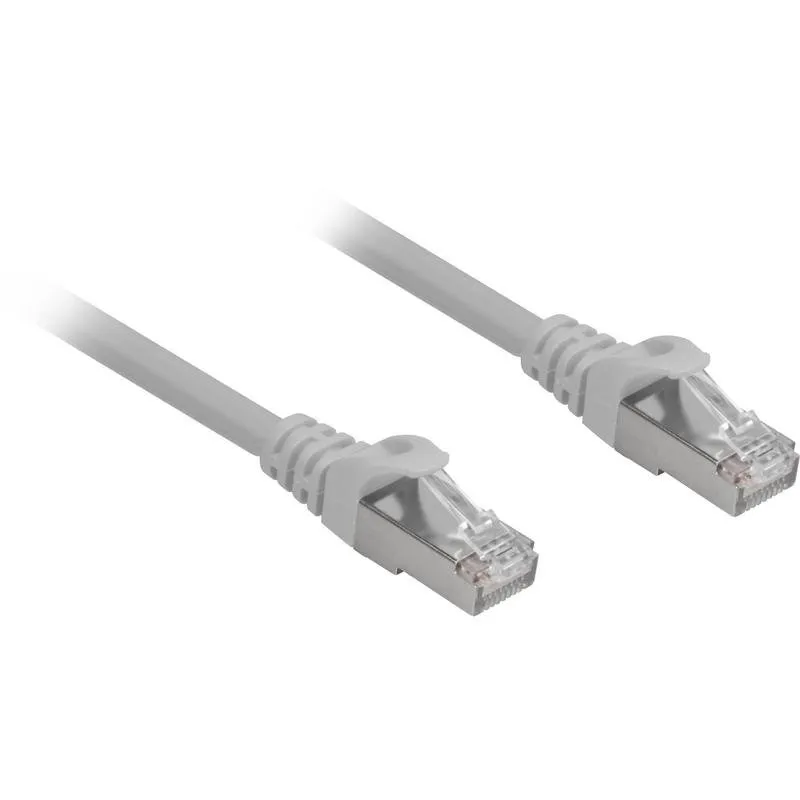 Cavo di rete Sharkoon Cat.6a SFTP 15 m Grigio