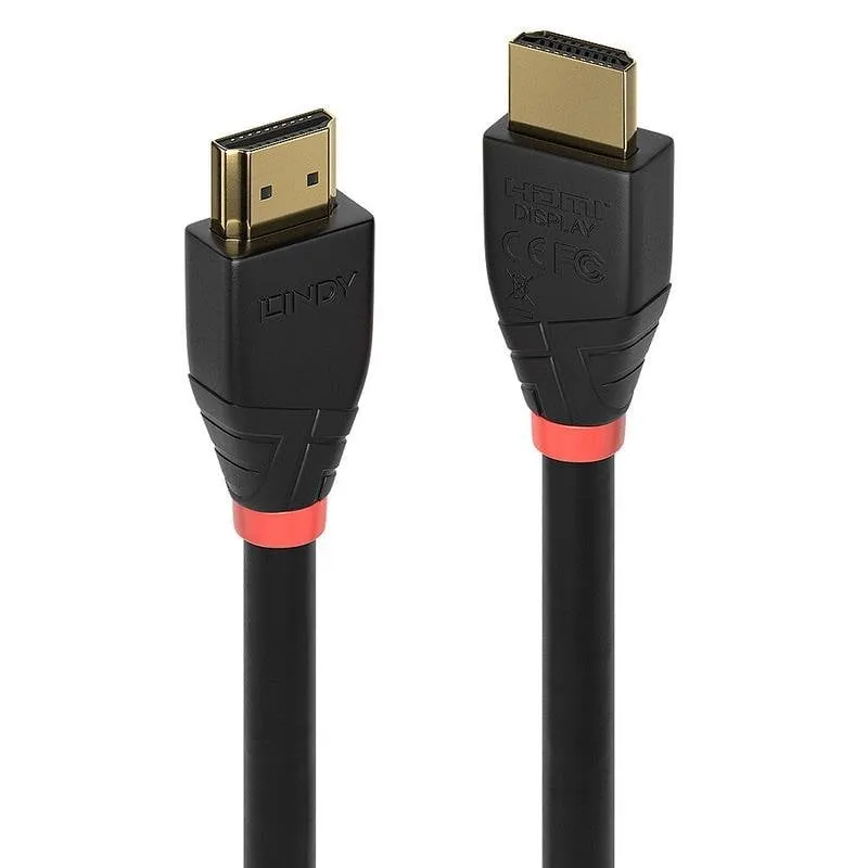 Cavo HDMI Lindy 41016 7,5 m 18 Gbit/s Nero