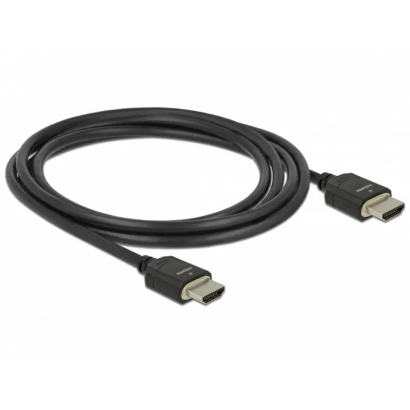Cavo HDMI Delock 85294 2 m 8K Ultra HD 48 Gbps Nero