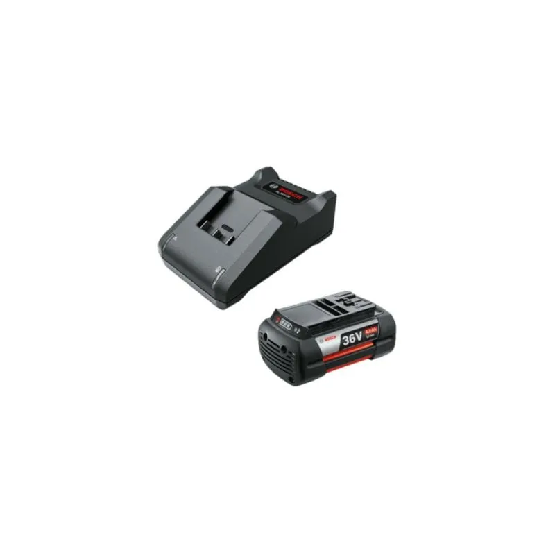 Set di avvio batteria e caricatore Bosch 36V 4.0Ah + AL 36V-20