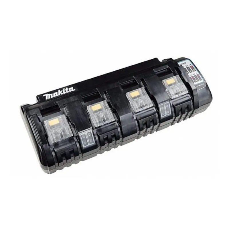 Caricatore batterie Makita DC18SF Nero 14,4-18 V per 4 batterie
