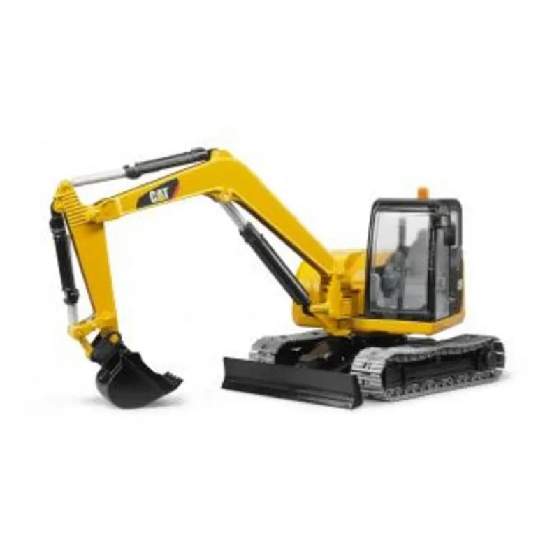 Modello in scala escavatrice BRUDER Cat® Mini Excavator 1:16 ABS multicolore