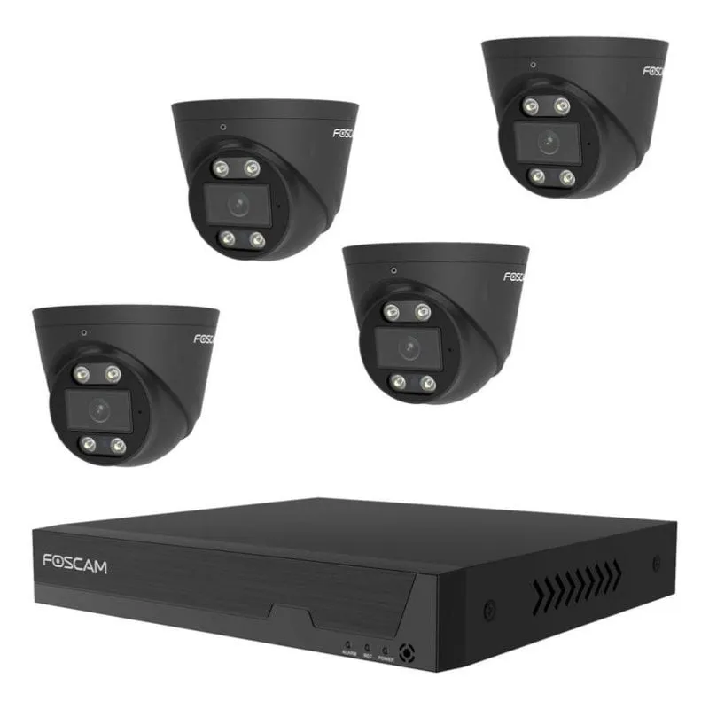Registratore NVR per Telecamera IP Foscam FN9108E-T4-2T 8 canali 3K 2TB HDD PoE Ethernet