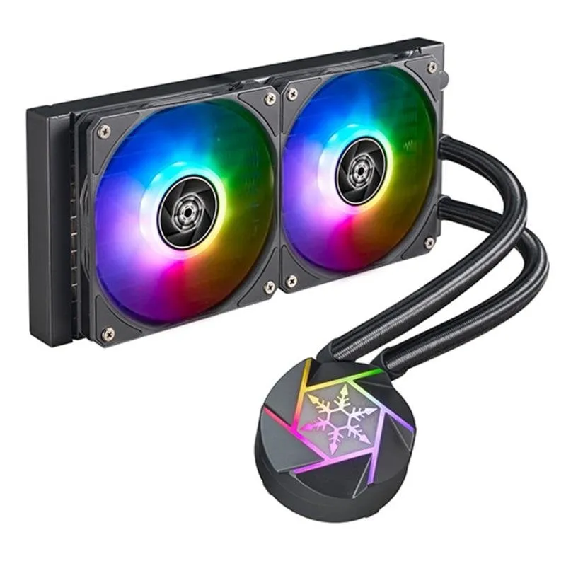 Refrigerazione Liquida SilverStone VIDA 240 SLIM 240mm 2 Ventole RGB