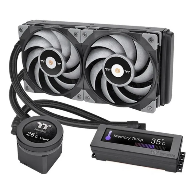 Refrigerazione Liquida Thermaltake Floe RC Ultra 240mm 2 Ventole LCD