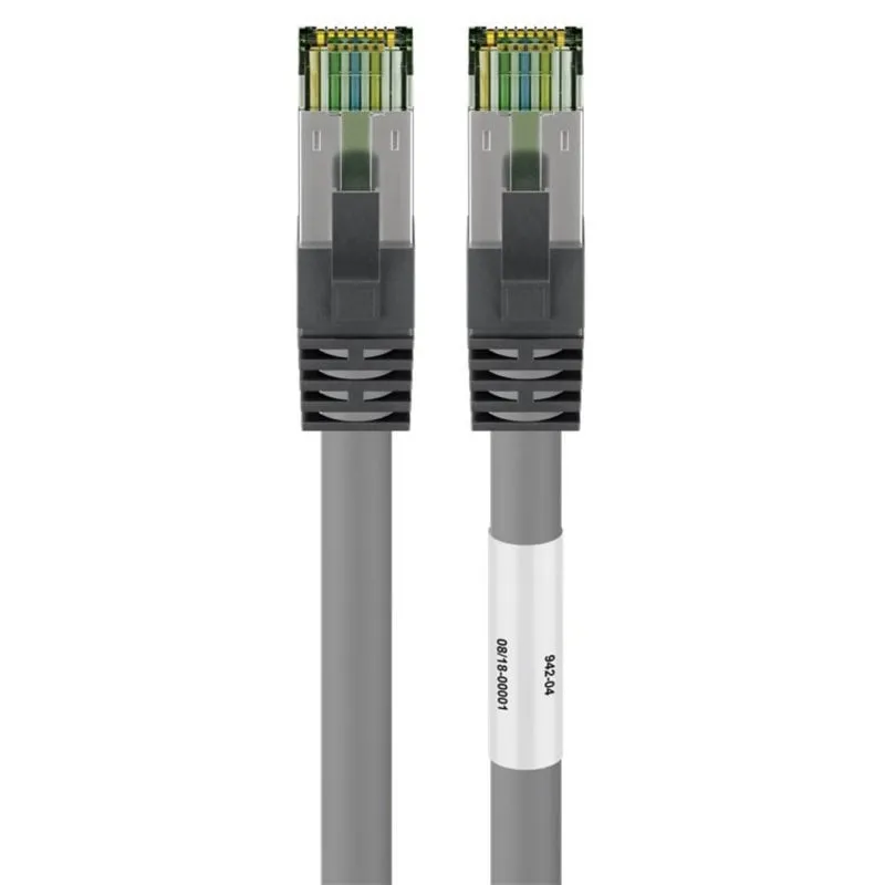 Cavo di rete Goobay 55134 Cat8.1 S/FTP 0,25 m Grigio