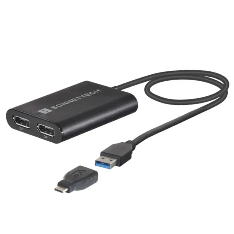Adattatore grafico USB Sonnet USB3-DDP4K 4K Nero