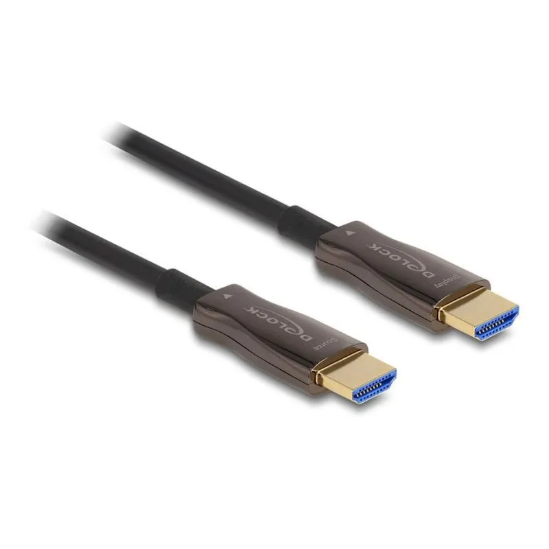 Cavo HDMI ottico attivo DeLOCK 8K 60 Hz 10 m schermatura metallica