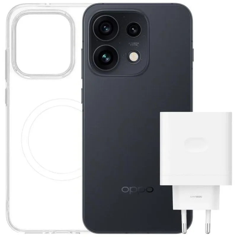 OPPO Reno16 Pro 5G 12GB 512GB 6.32" Nero Include custodia e caricabatterie