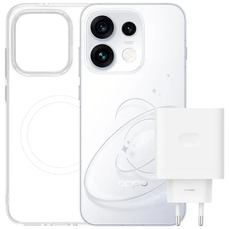 OPPO Reno16 Pro 5G 12GB 512GB 6,32" Bianco Include custodia e caricabatterie