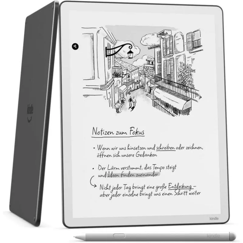 Libro Elettronico Amazon Kindle Scribe WiFi 11" 64GB Graphite con Stylus Pen