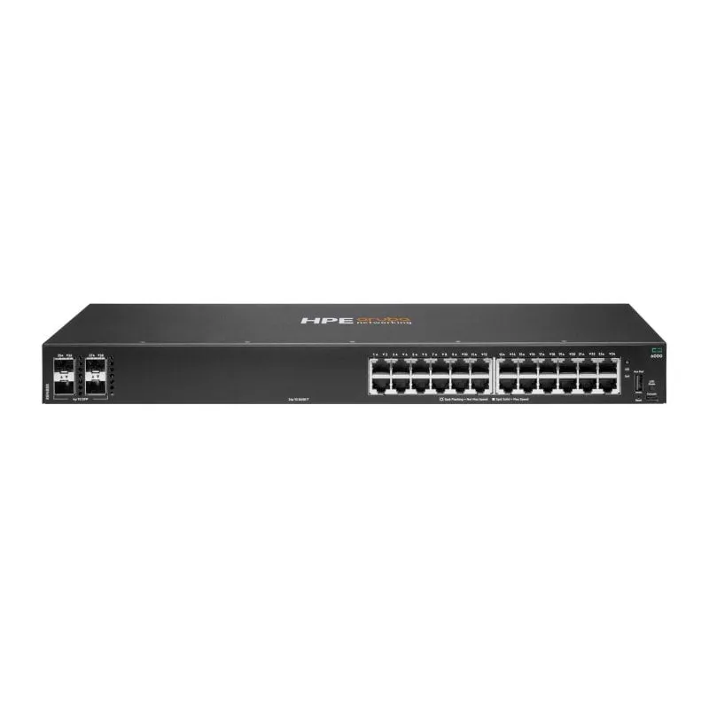 Switch HPE Aruba CX 6000 24p 1G 4p SFP Gestito L3