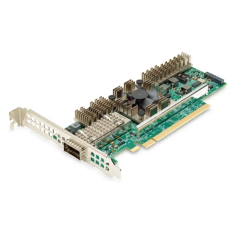 Scheda di Rete BROADCOM P150P PCI Express Fibra 50 Gbit/s Verde Grigio