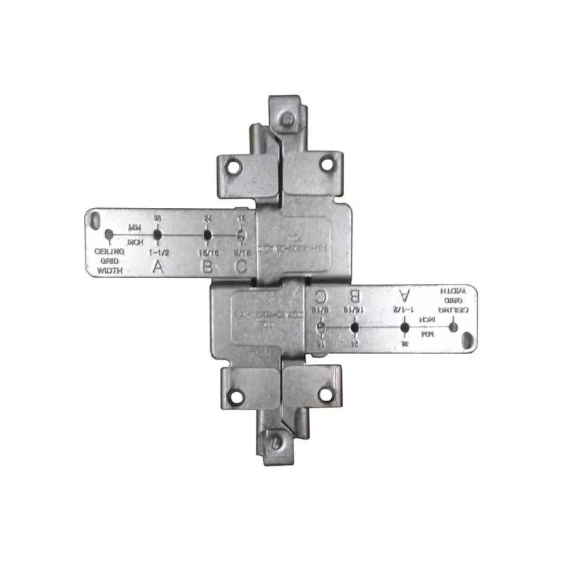 Supporto di montaggio su binario per punti di accesso Cisco AIR-AP-T-RAIL-R= Argentato
