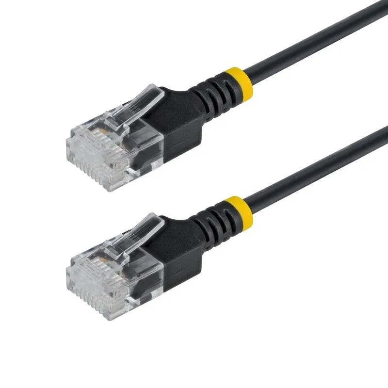 Cavo Ethernet Cat6a Ultra Sottile StarTech 15 cm Nero