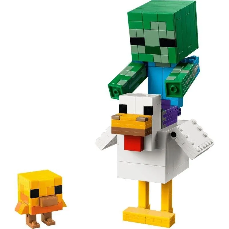 LEGO Minecraft Jinete de Gallina 21582 344 pezzi