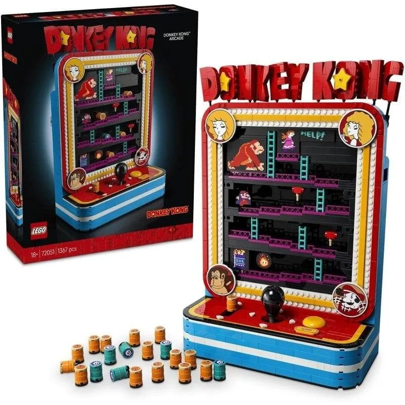 LEGO Super Mario Macchina Arcade Donkey Kong 72051 1371 pezzi