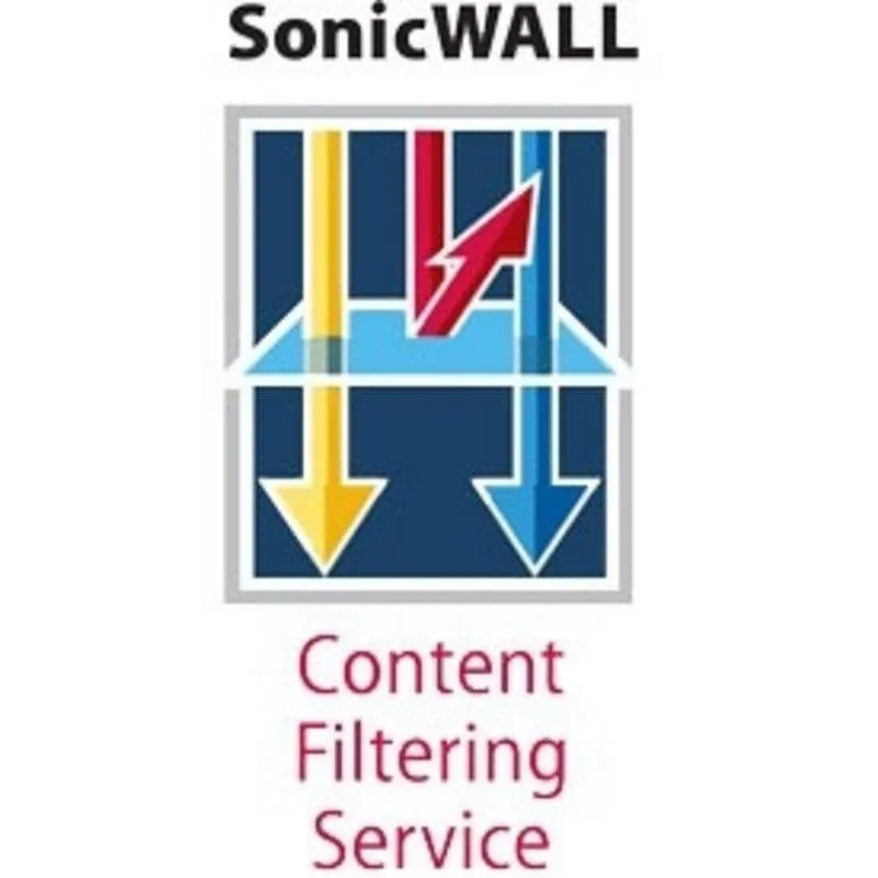 Software di sicurezza SonicWall Content Filtering Service 1 anno