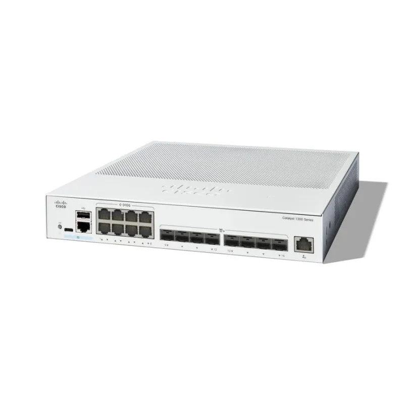 Switch Cisco Catalyst C1300-16XTS Gestito L2/L3 16 Porte 10G Montaggio Rack