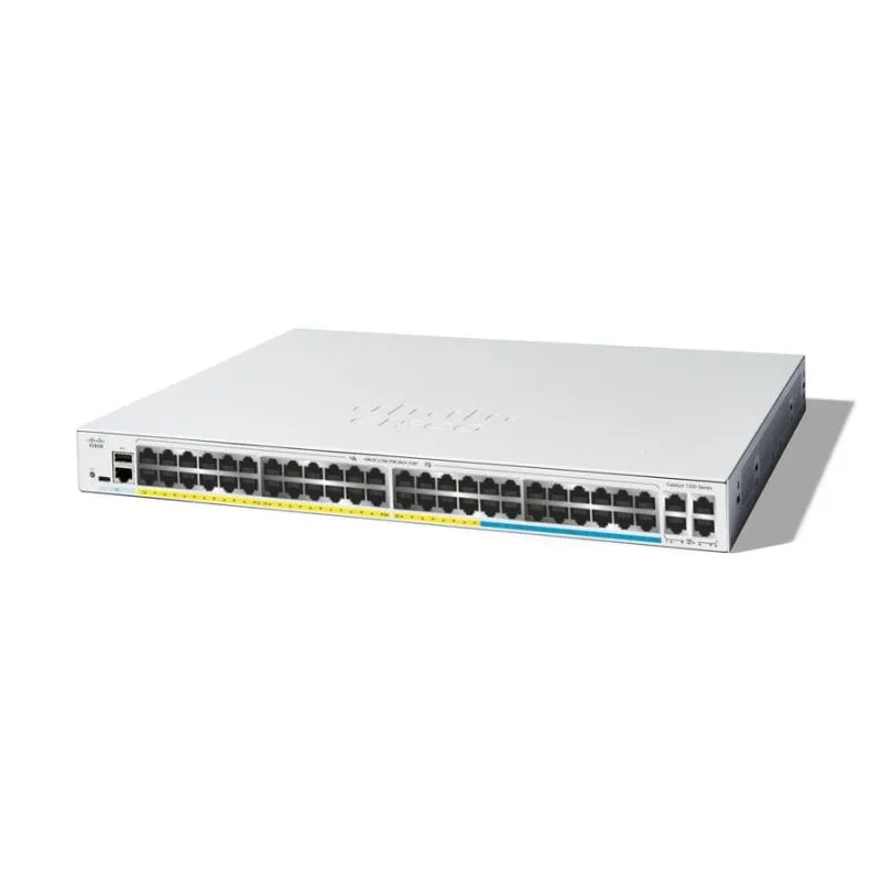 Switch Cisco Catalyst C1300-48MGP-4X Gestito L2/L3 48 Porte Gigabit PoE