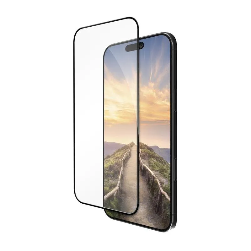 Protettore schermo Dbramante1928 eco per Apple iPhone 17 Air, resistente ai graffi, Nero/Trasparente