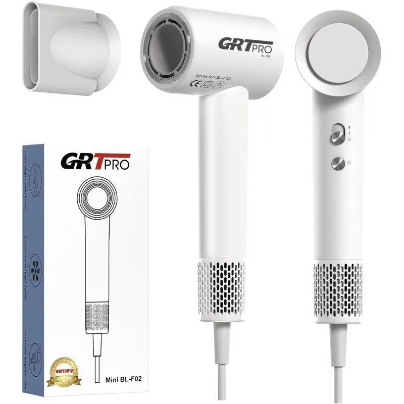 Phon Ionico Professionale Dam Electronics Mini Air 2200W 4 Temperature 2 Velocità Bianco