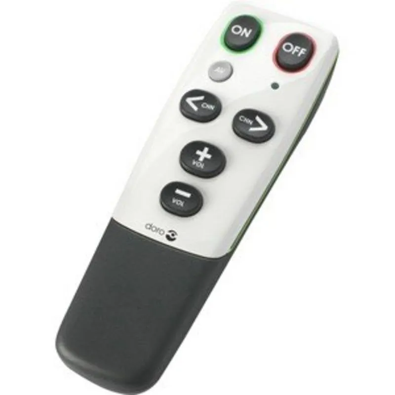 Telecomando Doro HandleEasy 321rc Universale Wireless 7 Pulsanti Nero Bianco