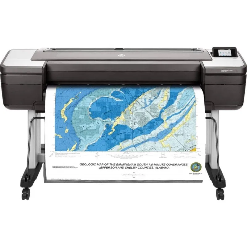 Stampante a getto d'inchiostro Ethernet HP Designjet T1700dr con taglio automatico