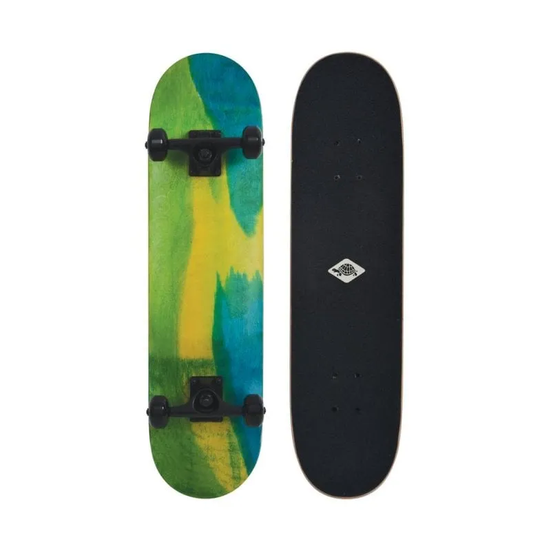 Skateboard classico Schildkröt Bigflip 31 legno acero ruote 54 mm multicolore