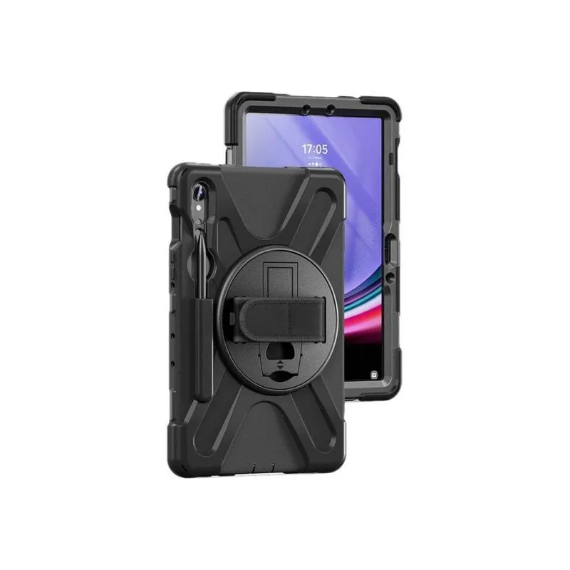 Cover DLH per Samsung Galaxy Tab S9 11" Nero con Supporto da Scrivania