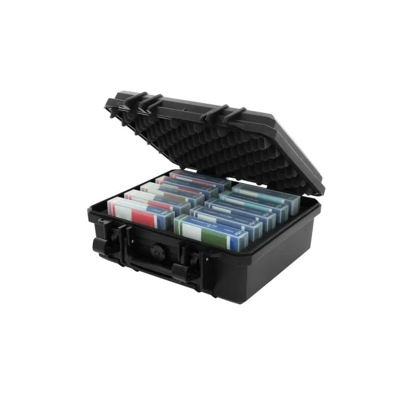 Caja PC Tandberg Data 1022291 Resistente Nera con 10 Scomparti