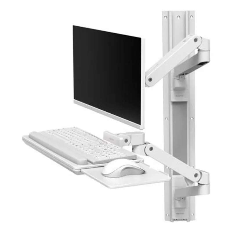 Ergotron LX Pro Series Supporto Monitor Parete 34" VESA 75x75 a 100x100 Max 10Kg