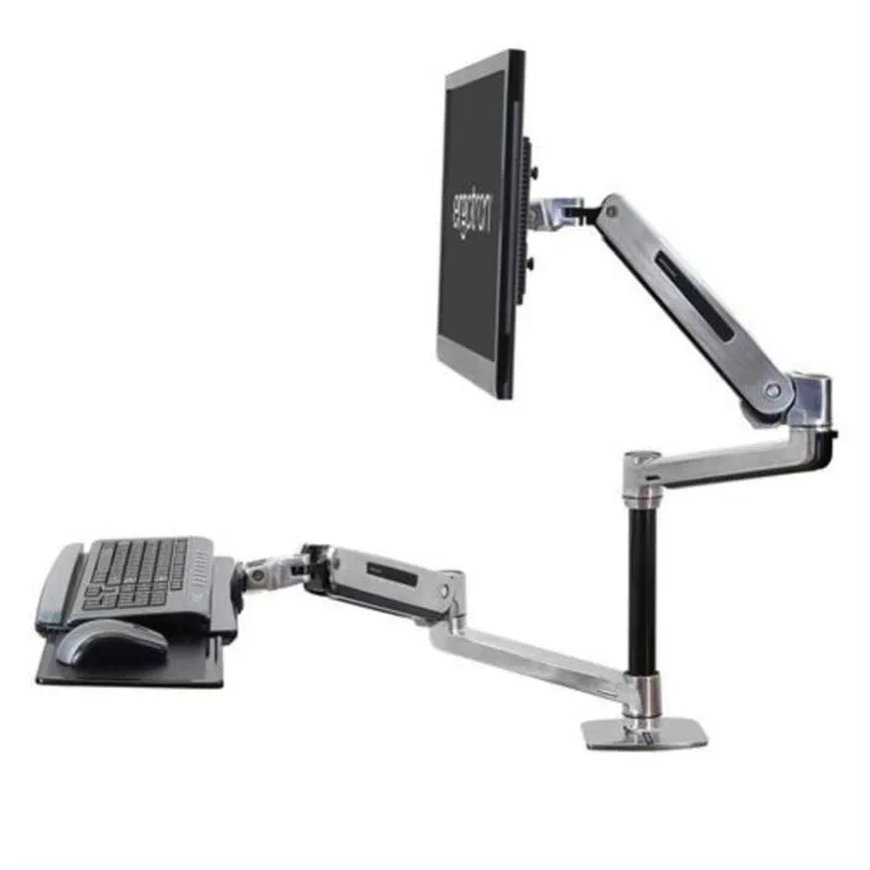 Ergotron WorkFit-LX Supporto Monitor Scrivania 42" VESA 75x75 a 100x100 Max 11,3Kg