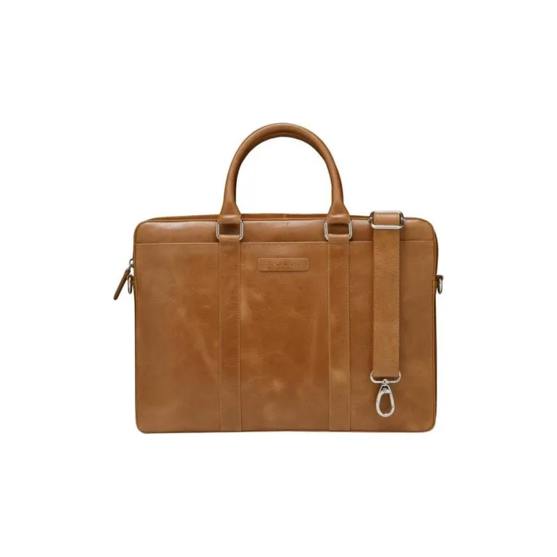 Borsa portatile Dbramante1928 Nordborg 15" pelle marrone