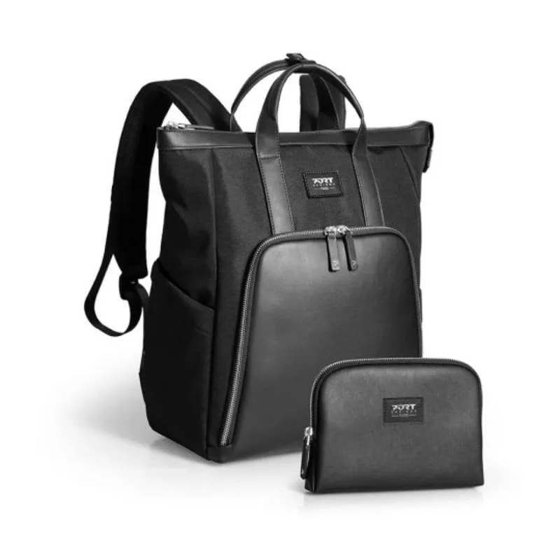 Zaino Port Designs Muse Eco City 17 L Nero Compartimento Portatile 16"