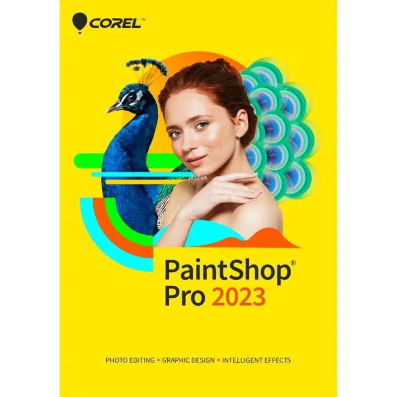 Editor grafico Corel PaintShop Pro 2023 1 licenza Scatola Windows