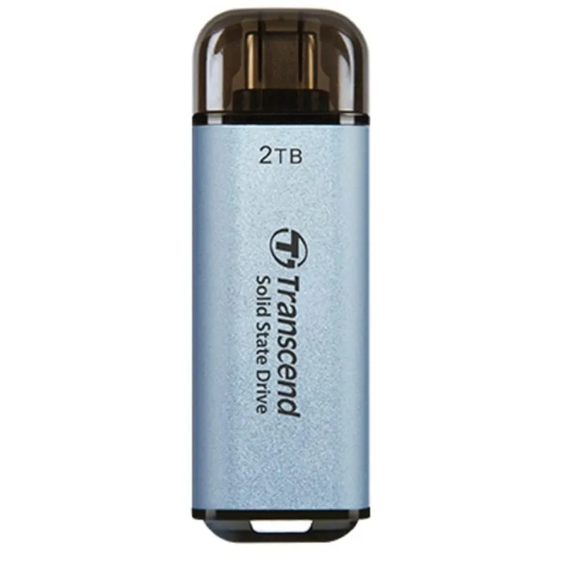 Disco Duro Transcend ESD300 2TB SSD USB 3.2 Gen 2x2 1050MB/s Blu