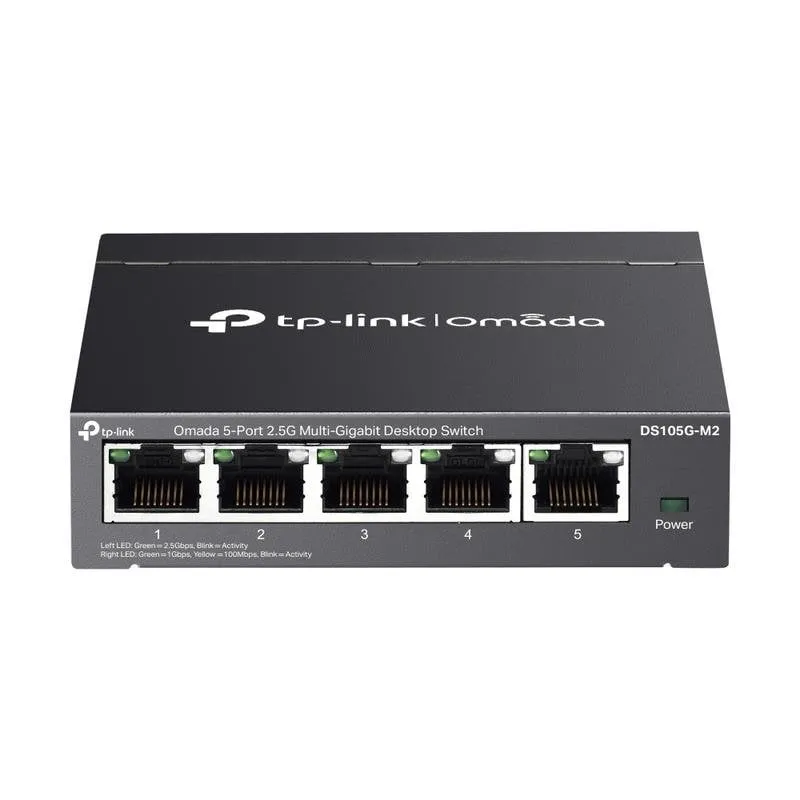 Switch TP-Link Omada DS105G-M2 5 porte 2.5G Ethernet non gestito