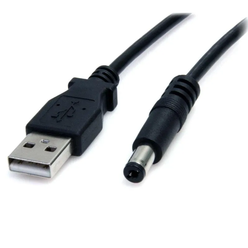 Cavo Adattatore USB A Maschio a Connettore Barrel Tipo M 5,5mm 5V DC 2m StarTech