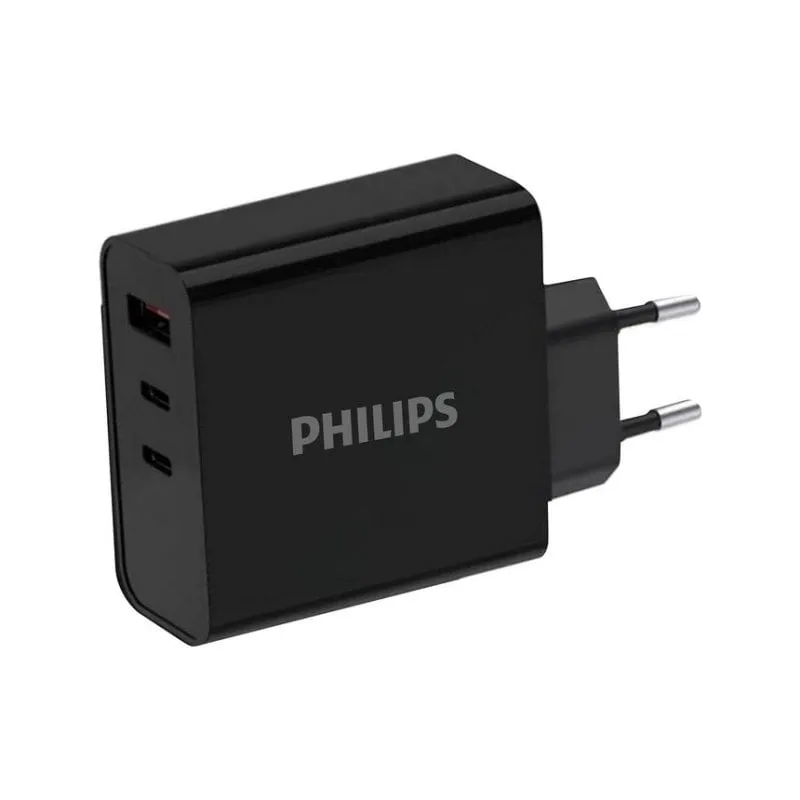 Caricatore Auto Philips DLP2683B/12 65W 2 USB-C e 1 USB-A GaN