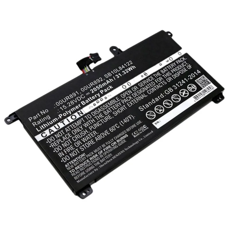 Batteria DLH per Lenovo ThinkPad P51s/P52s/T570/T580 2050mAh 32Wh